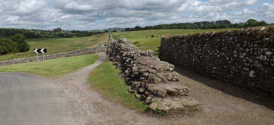 Birdoswald Roman Wall image