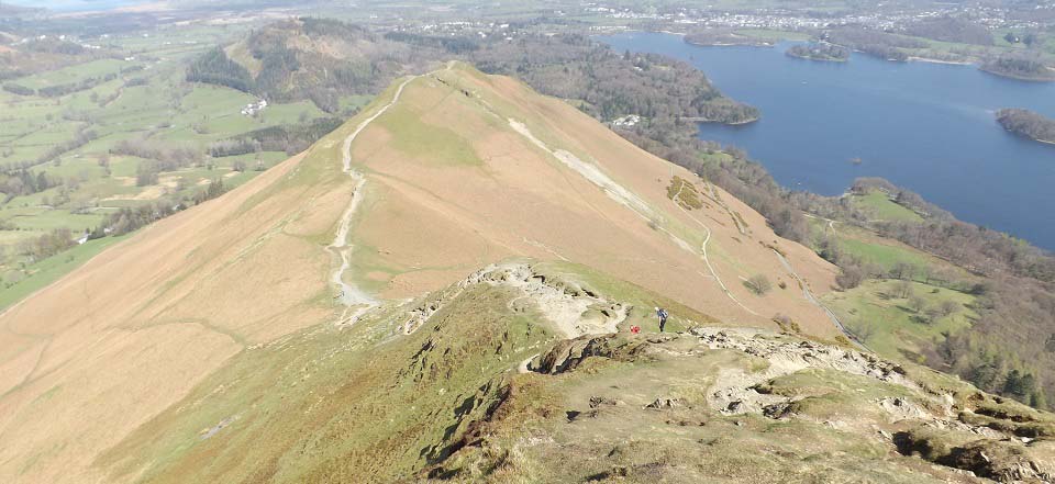 Catbells scrambling image