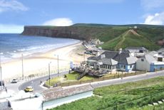 Saltburn Beach and Hunt Cliff image