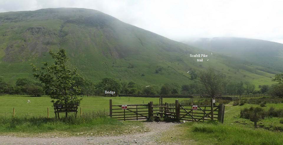 Scafell Pike west route image