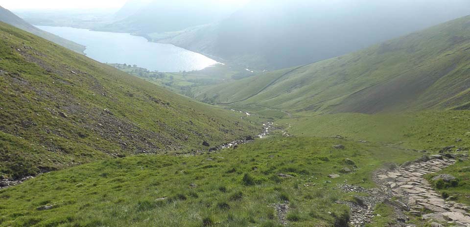 Wast Waterfrom Scafell Pike image