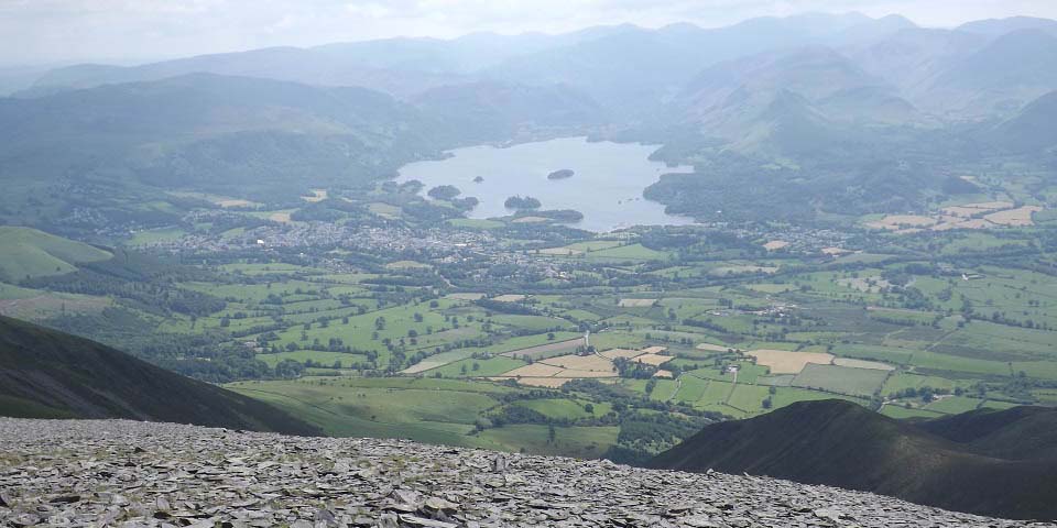 Skiddaw view over Keswick image