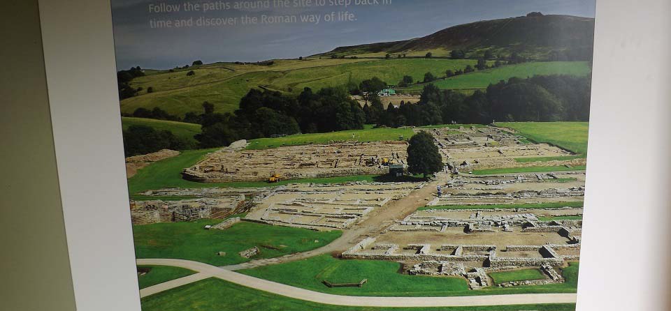 Vindolanda Aerial View image